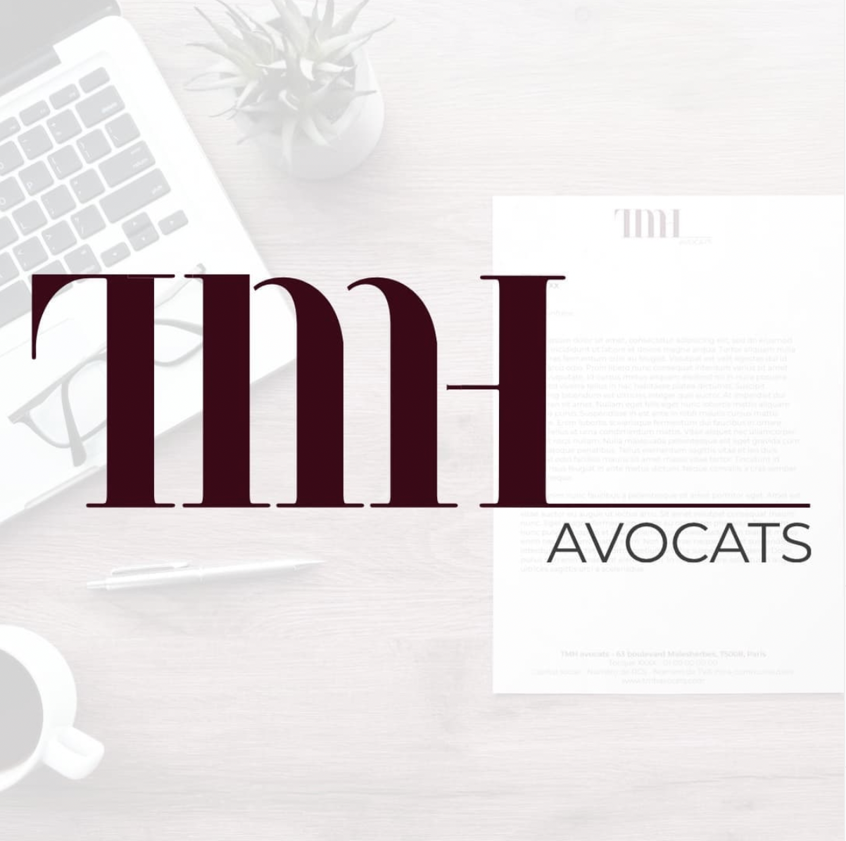 Design de logo et identité graphique pour le lancement d'un cabinet d'avocat