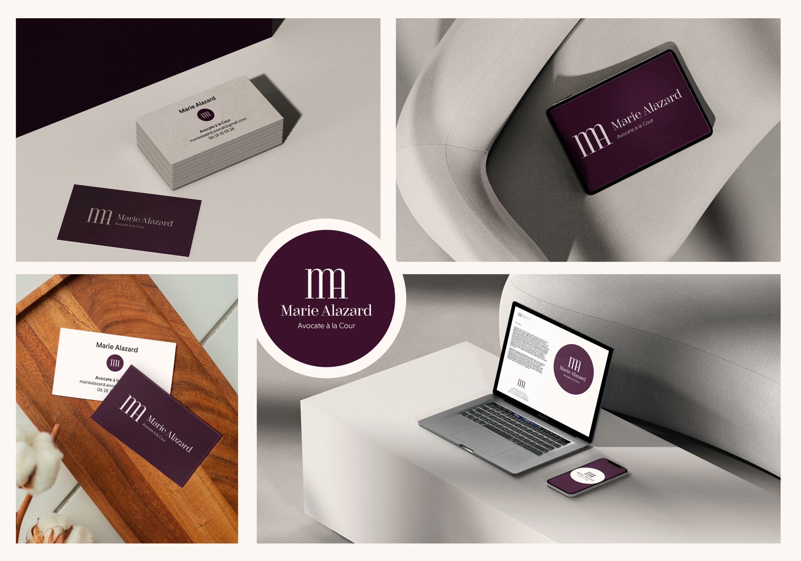 charte graphique Marie Alazard